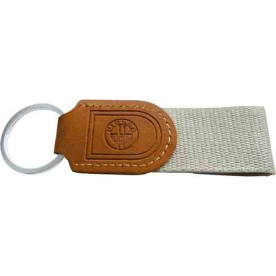 Porte-clés cuir personnalisé