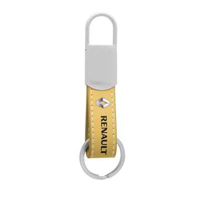 Porte-clés cuir fermeture à ressort